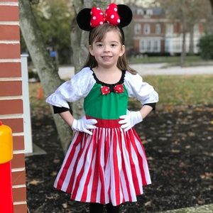Etsy Handmade Minnie Christmas look alike Dress